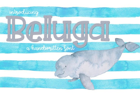 Beluga Font: A Playful Typeface for Creative Makers