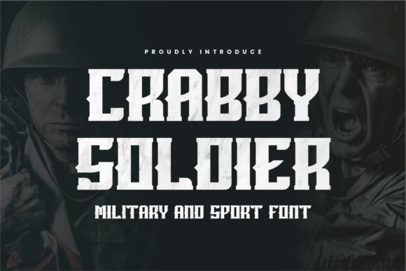 Crabby Soldier Font: Bold Typography for Memorable Branding