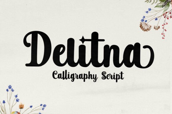Delitna Font: Elevate Your Campaign Design with Elegance