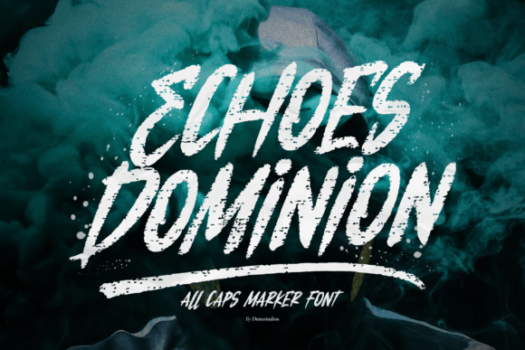 Echoes Dominion: A Bold Typeface for Eye-Catching Campaigns
