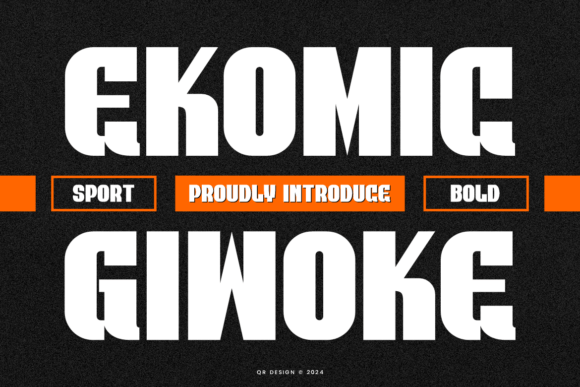 Ekomic Giwoke: A Bold Typeface for Memorable Campaigns
