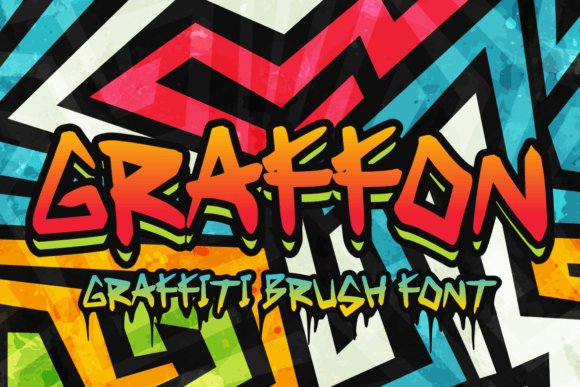 Graffon Font: A Bold Brushstroke for Craft Projects