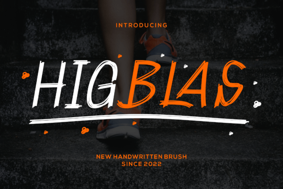 Higblas: A Bold Handwritten Font for Your Brand