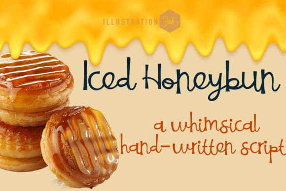 Iced Honeybun: A Script Font with a Warm, Playful Edge