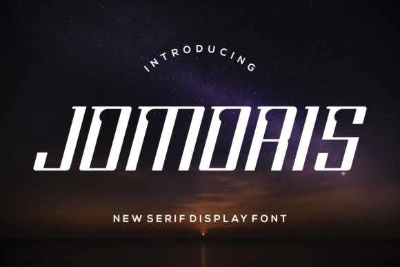 Jomoris: A Serif Font for Strong Editorial Design