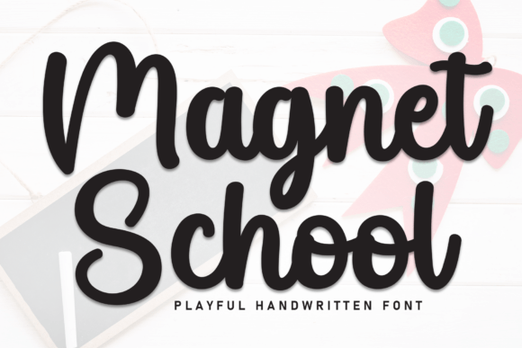 Magnet School Font: A Playful Touch for Polished Branding
