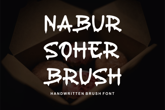 Nabur Soher Brush: A Font That Feels Like Art for Your Brand