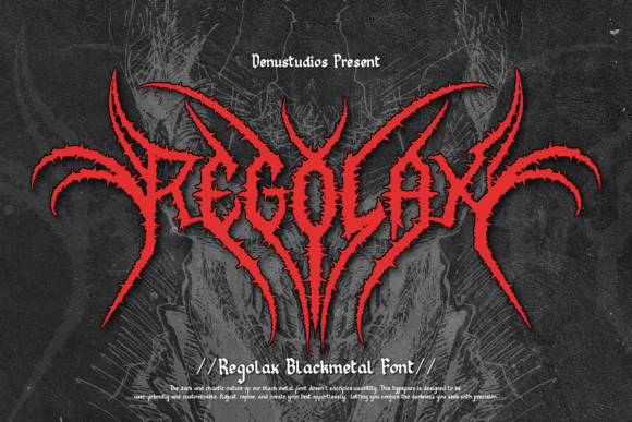 Regolax Font: A Bold Typeface for Editorial Impact
