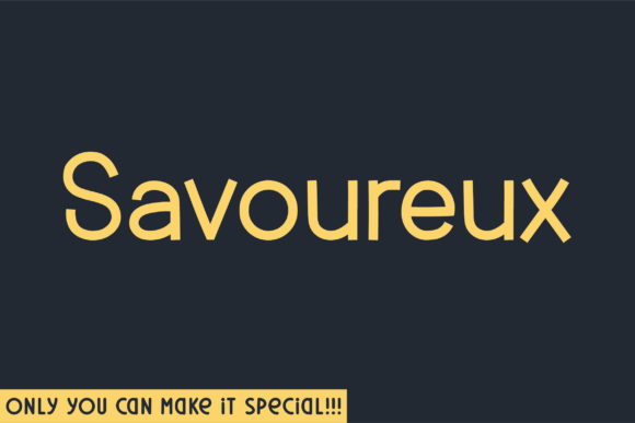 Savoureux Typeface Review: A Handwritten Sans Serif for Editorial Design