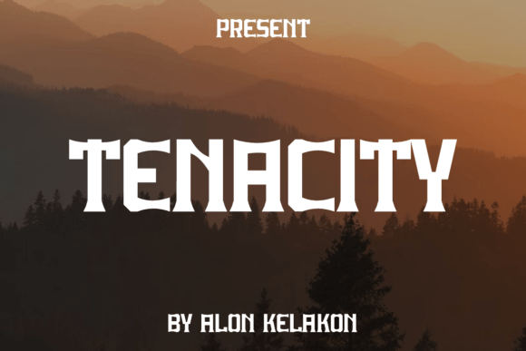 Tenacity: A Serif Font for Strong Editorial Design