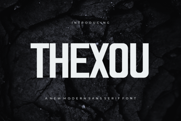 Thexou Font Review: A Bold Typeface for Digital Campaigns
