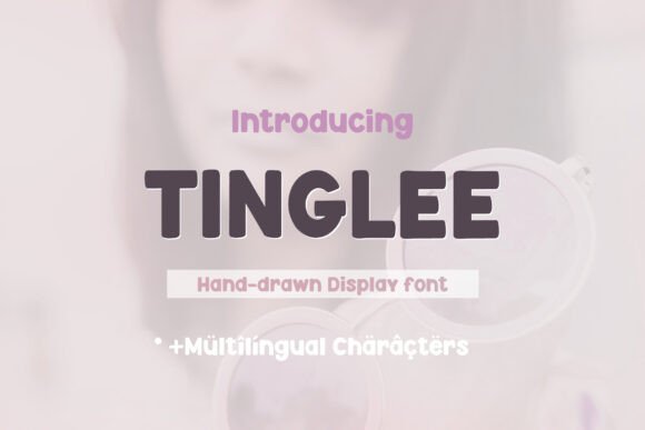 Tinglee: A Playful Display Font for Bold Digital Design