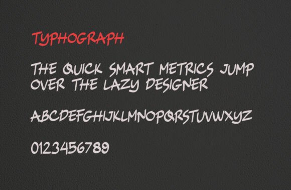 Typhograph: A Display Typeface for Urban Editorial Projects