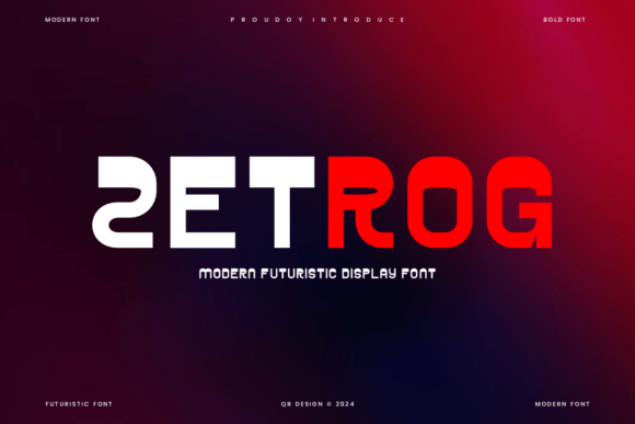 Zetrog – A Bold and Authentic Display Typeface for Modern Branding